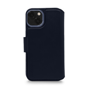 Decoded MagSafe Leder 2-in-1 Wallet Case und Backcover für iPhone 14 Plus, blau &amp;gt;