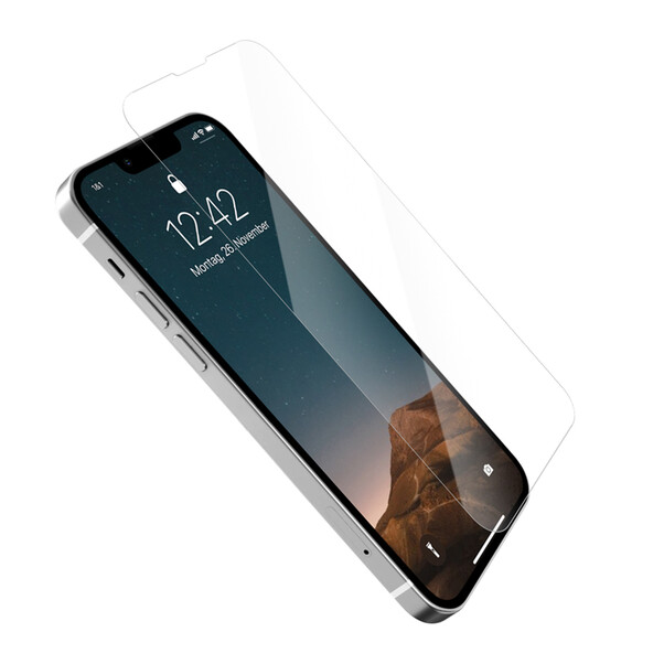 Woodcessories Asahi Glass Premium 2.5D für iPhone 13 Pro Max / 14 Plus&gt;