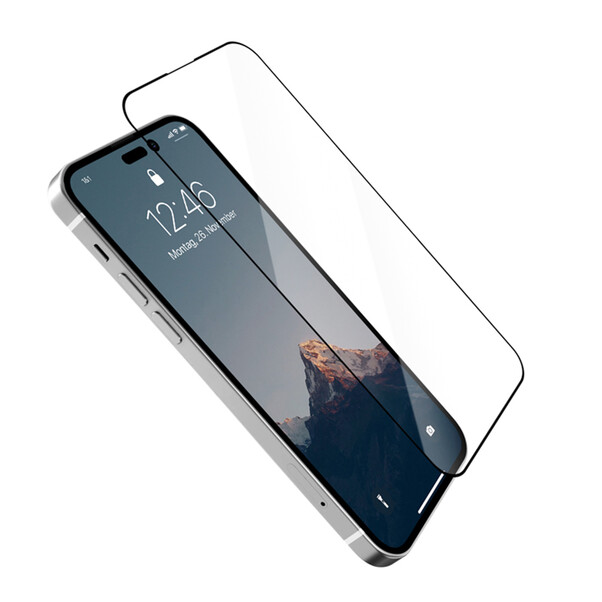 Woodcessories Asahi Glass Premium 3D für iPhone 14/15 Pro Max&gt;