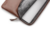 Trunk Leder Sleeve für MacBook Air/MacBook Pro 13", braun
