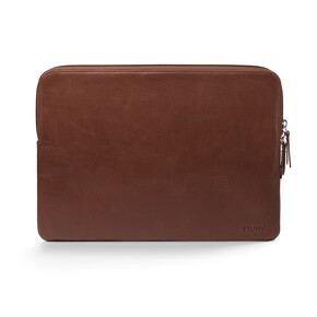 Trunk Leder Sleeve für MacBook Air/MacBook Pro 13&amp;quot;, braun
