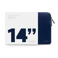Trunk Neopren Sleeve für MacBook Pro 14&quot; (2021-2023), dunkelblau
