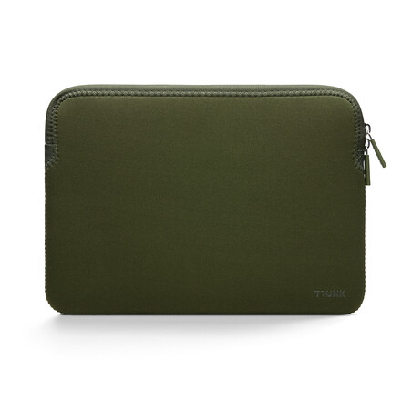 Trunk Neopren Sleeve für MacBook Pro/MacBook Air (2016-2022) 13", oliven-grün