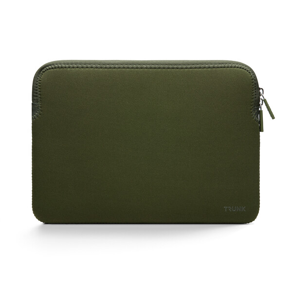 Trunk Neopren Sleeve für MacBook Pro/MacBook Air (2016-2022) 13", oliven-grün