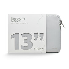 Sie sehen das Produktbild 02 von Trunk Neopren Sleeve für MacBook Air/MacBook Pro 13", silber Trunk Neopren Sleeve für MacBook Air/MacBook Pro 13", silber