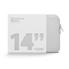 Trunk Neopren Sleeve für MacBook Pro 14" (2021-2023), silver cloud