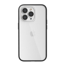 Woodcessories Clear Case für iPhone 14 Pro Max, schwarz&gt;