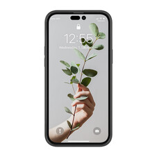 Woodcessories Clear Case für iPhone 14 Pro Max, schwarz&gt;