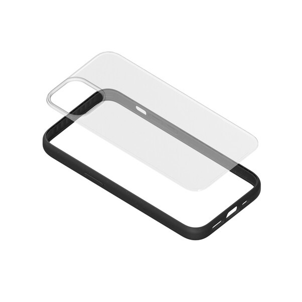 Woodcessories Clear Case für iPhone 14 Pro Max, schwarz&gt;