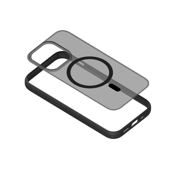 Woodcessories Clear Case Magsafe für iPhone 14 Pro, schwarz&gt;