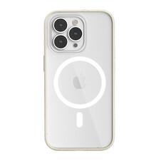 Woodcessories Clear Case Magsafe für iPhone 14 Pro, weiß&gt;