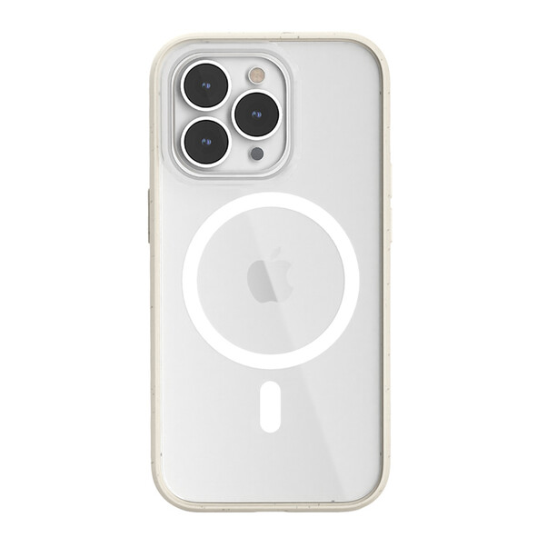 Woodcessories Clear Case Magsafe für iPhone 14 Pro, weiß&gt;