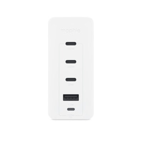 Mophie Speedport 120 4-Port GaN Ladegerät (120 W), weiß