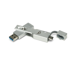 OWC Envoy Pro mini SSD 500GB mit Lanyard, silber