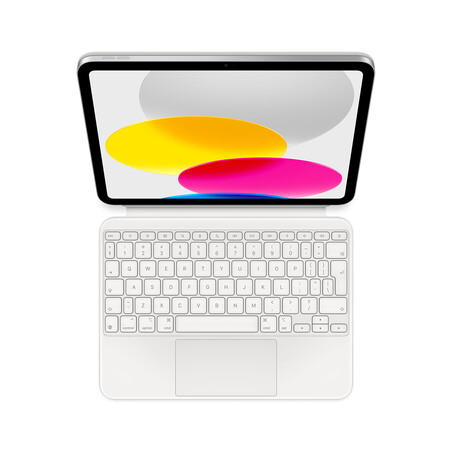 Sie sehen das Produktbild 01 von Magic Keyboard Folio für iPad (10. Generation) – Deutsch Magic Keyboard Folio für iPad (10. Generation) – Deutsch