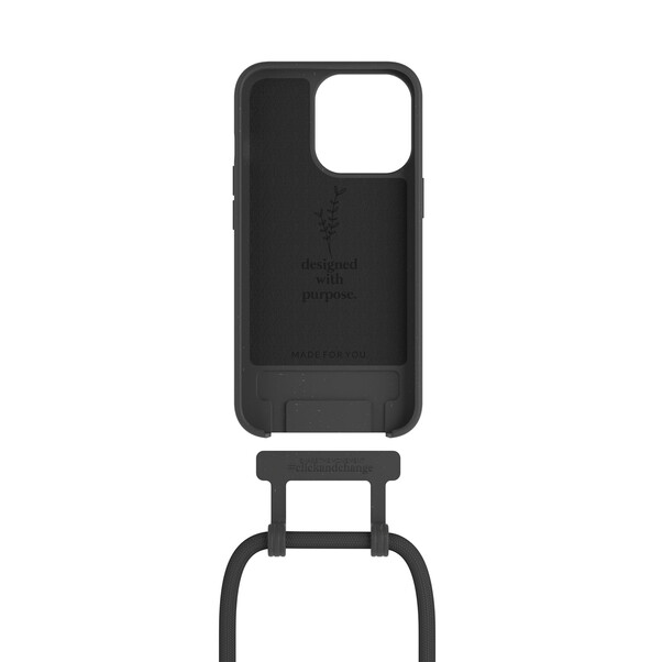 Woodcessories Change Case für iPhone 14 Pro Max, schwarz&gt;