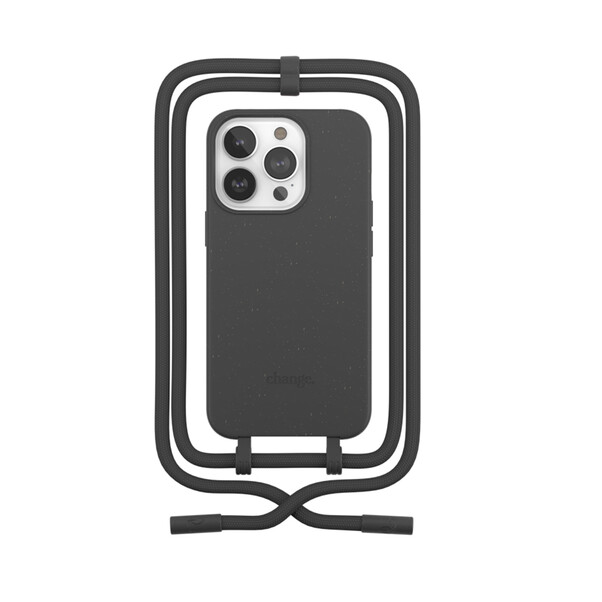 Woodcessories Change Case für iPhone 14 Pro Max, schwarz&gt;