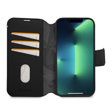 Decoded MagSafe Leder 2-in-1 Wallet Case und Backcover für iPhone 14 Plus, schwarz >