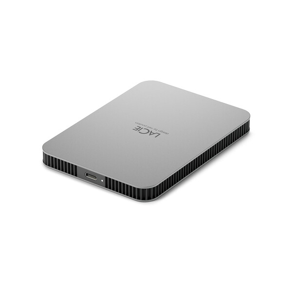 LaCie Mobile Drive V2, 1TB, Moon Silver