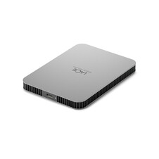 LaCie Mobile Drive V2, 1TB, Moon Silver