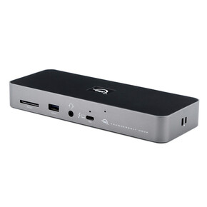 Sie sehen das Produkt OWC 11-Port Dock mit Thunderbolt 4, space grau, Produktbild: 01 OWC 11-Port Dock mit Thunderbolt 4, space grau