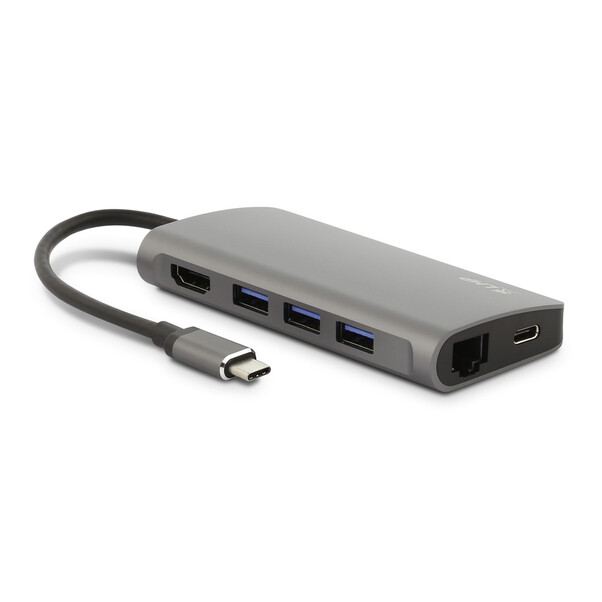 Sie sehen das Produktbild 02 von LMP USB-C mini Dock, space grau LMP USB-C mini Dock, space grau