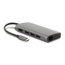 Sie sehen das Produktbild 02 von LMP USB-C mini Dock, space grau LMP USB-C mini Dock, space grau