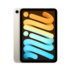 iPad mini Wi-Fi + Cellular, 64GB mit Retina Display, polarstern, (6.Gen.)&amp;gt;