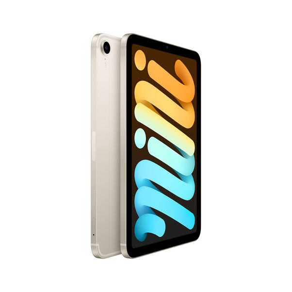 iPad mini Wi-Fi + Cellular, 64GB mit Retina Display, polarstern, (6.Gen.)&gt;