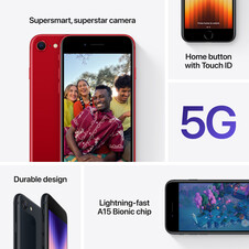 iPhone SE, 64GB, (Produkt) rot