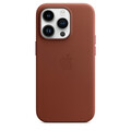 Apple iPhone 14 Pro Max Leder Case mit MagSafe, umber&gt;