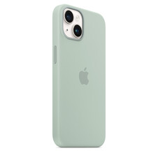 Apple iPhone 14 Plus Silikon Case mit MagSafe, agavengrün>