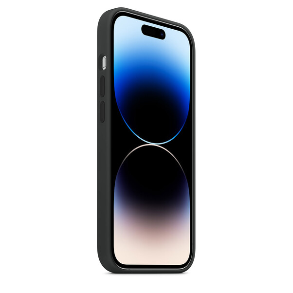 Apple iPhone 14 Pro Max Silikon Case mit MagSafe, mitternacht