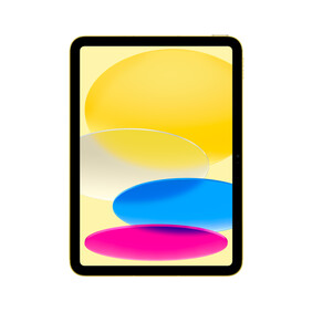 iPad Wi-Fi + Cellular, 256GB, gelb, 10.9&amp;quot; (10.Gen.)