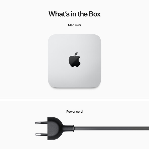 Mac mini M2 Chip 8-Core CPU und 10-Core GPU, 8GB, 512GB SSD>