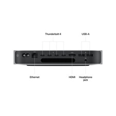 Sie sehen das Produktbild 03 von Mac mini M2 Pro Chip 10-Core CPU und 16-Core GPU, 16GB, 512GB SSD> Mac mini M2 Pro Chip 10-Core CPU und 16-Core GPU, 16GB, 512GB SSD>