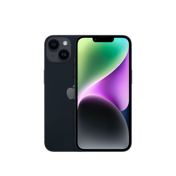 iPhone 14, 128GB, mitternacht>