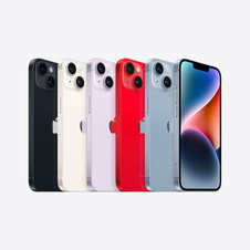 iPhone 14, 128GB, mitternacht>