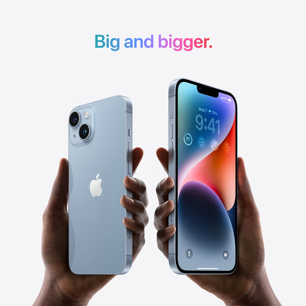 iPhone 14, 128GB, mitternacht>