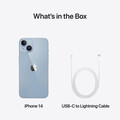iPhone 14, 256GB, blau