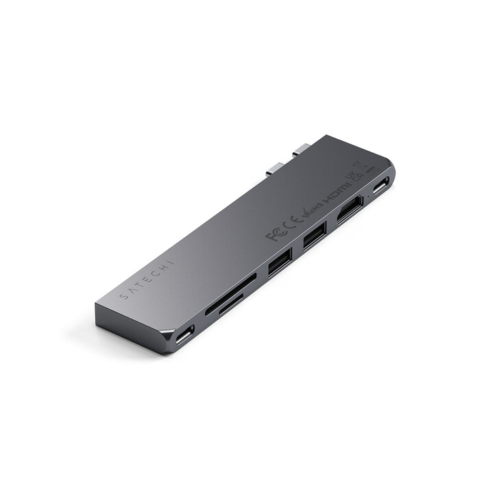 Satechi Type-C Pro Hub Slim, space grau >