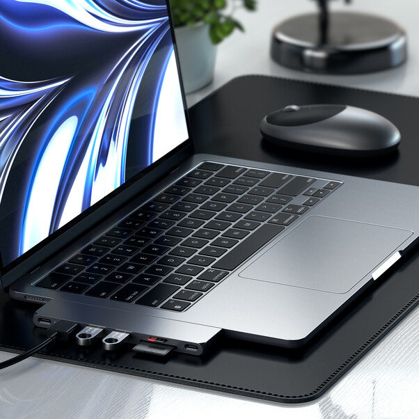 Satechi Type-C Pro Hub Slim, space grau >
