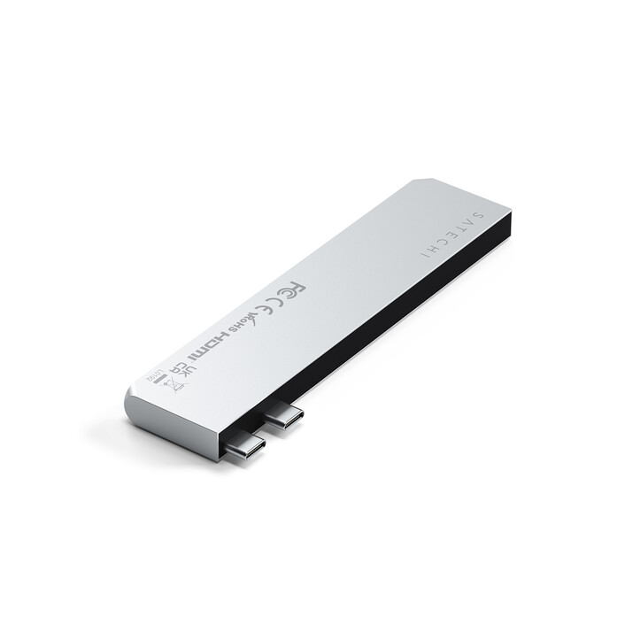 Satechi Type-C Pro Hub Slim, silber