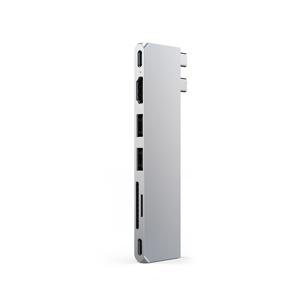 Sie sehen das Produktbild 03 von Satechi Type-C Pro Hub Slim, silber Satechi Type-C Pro Hub Slim, silber