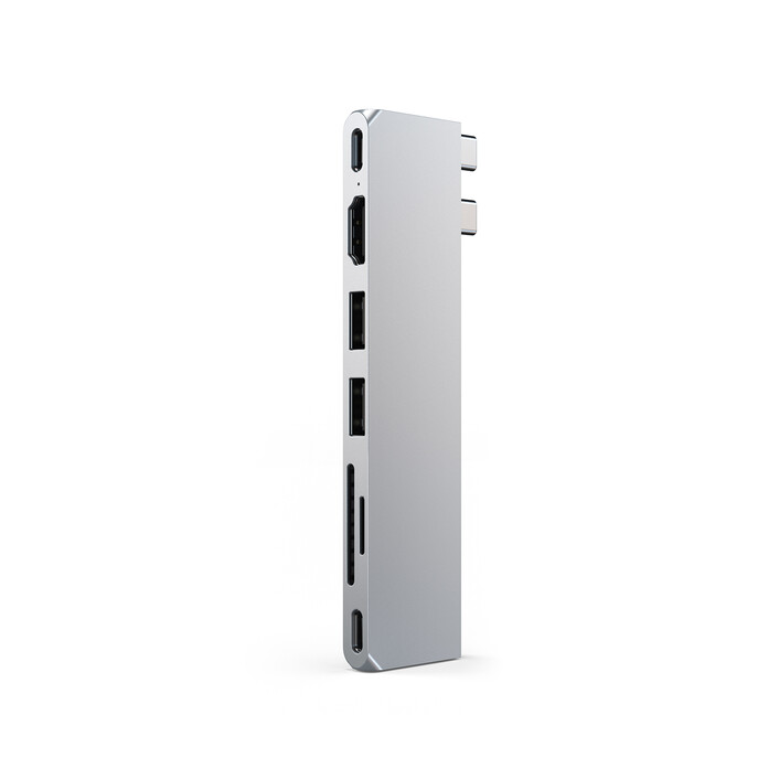 Satechi Type-C Pro Hub Slim, silber