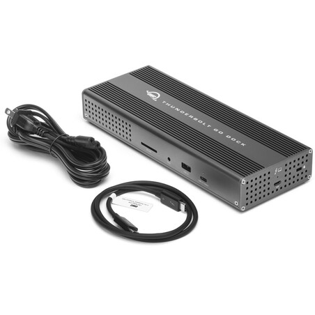 Sie sehen das Produktbild 01 von OWC 11-Port Thunderbolt 4 Go Dock, space grau OWC 11-Port Thunderbolt 4 Go Dock, space grau