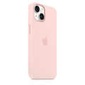 Apple iPhone 14 Silikon Case mit MagSafe, kalkrosa&gt;