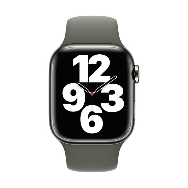 Apple Watch 38/40/41mm, Sportarmband, oliv