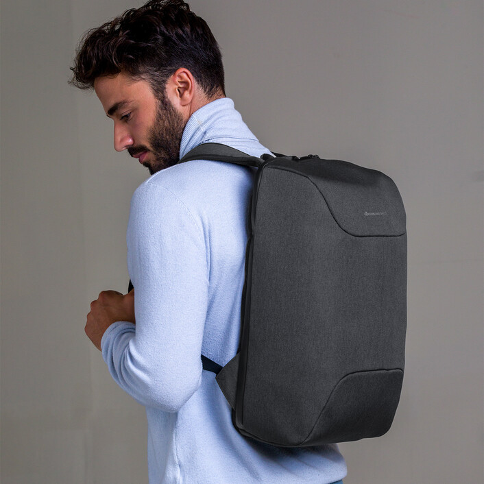 dbramante Charlottenborg recycelter Rucksack 16", grau