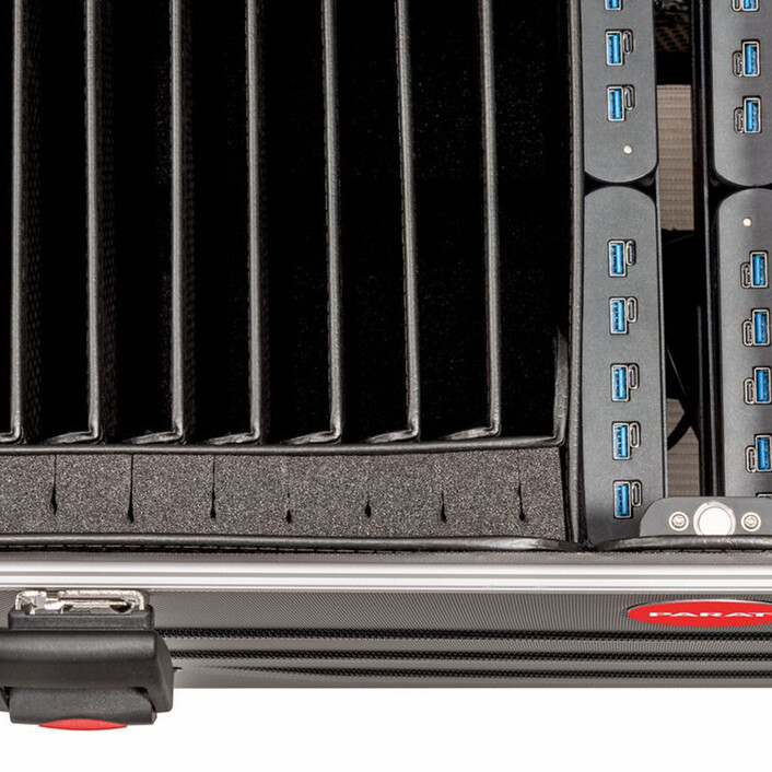 PARAT Case TC16, TwinCharge, USB-C, ohne Kabel, schwarz
